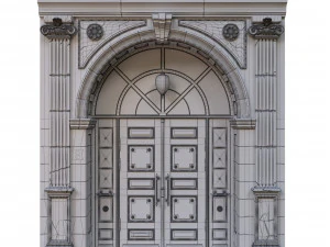 entrance classic door 3D Model
