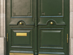 entrance classic door 02 Modelo 3D