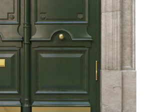 entrance classic door 02 3D Model