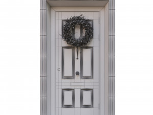 entrance classic door 02 3D 모델