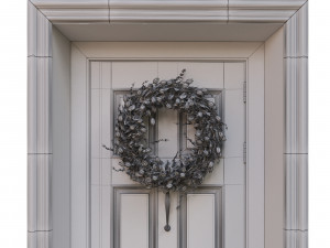 entrance classic door 02 3D 모델