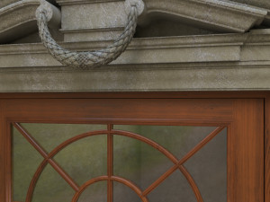 entrance classic door 04 3D मॉडल