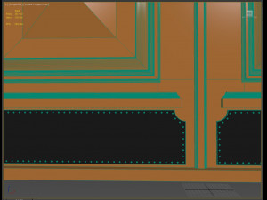 entrance classic door 04 3D मॉडल