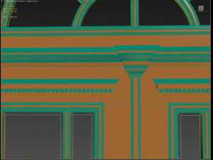 entrance classic door 04 3D मॉडल