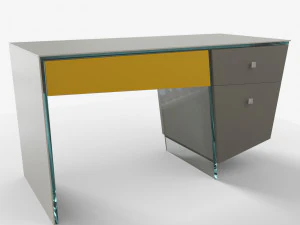3d writing-table model 3D Modell