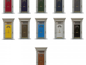 entrance door 3D-Modell