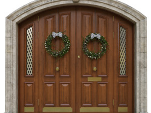 entrance classic door 05 3D मॉडल