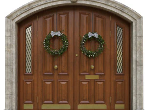 pintu masuk klasik 05 Model 3D