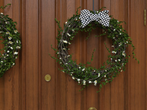entrance classic door 05 3D मॉडल