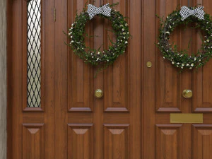 entrance classic door 05 3D Model