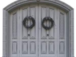 entrance classic door 05 3D मॉडल