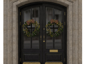 entrance classic door 07 3D मॉडल