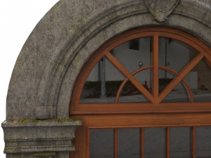entrance classic door 08 3Dモデル