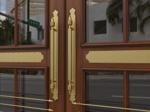 entrance classic door 08 3Dモデル