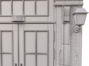 entrance classic door 08 3Dモデル