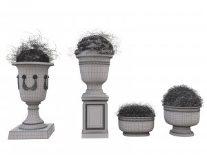 street vases 3D 모델
