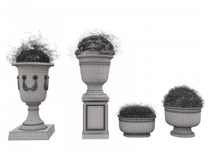 street vases 3D Model