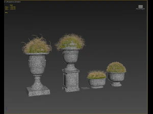 street vases 3D Model
