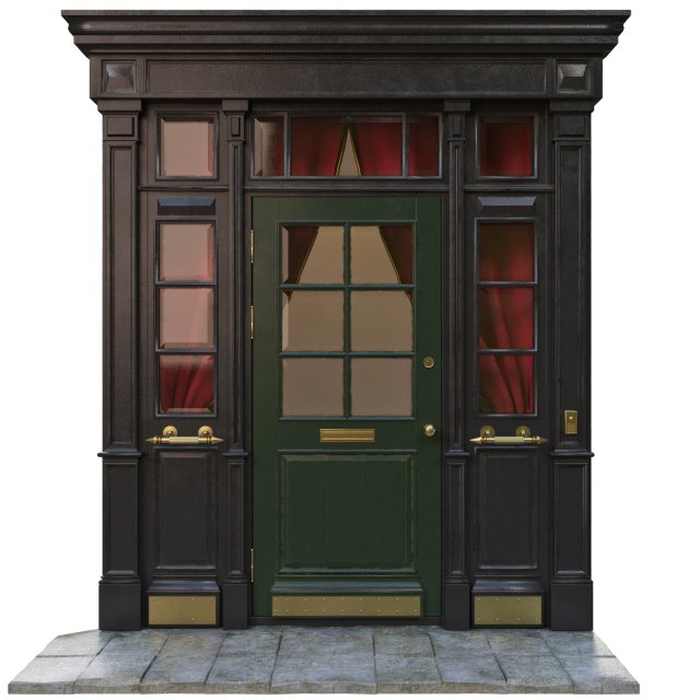 door 11 Modèle 3D .c4d .max .obj .3ds .fbx .stl .blend