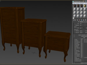 chest of drawersa01 Model 3D