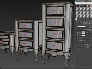 chest of drawersa01 Model 3D
