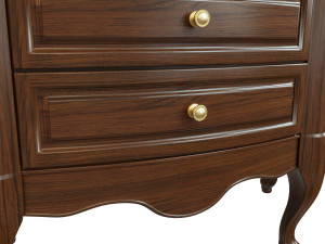 chest of drawersa02 3D Model
