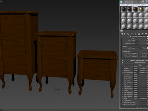 chest of drawersa02 3D Model
