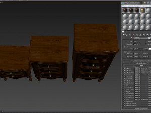 chest of drawersa02 3D Model