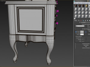 chest of drawersa02 3D Model