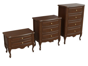 chest of drawersa03 3D Model