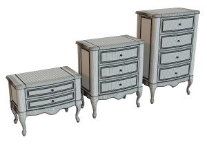 chest of drawersa03 3D Model