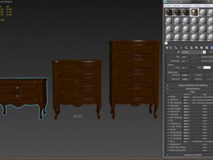 chest of drawersa03 3D Model