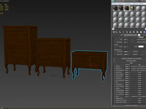 chest of drawersa03 3D Model