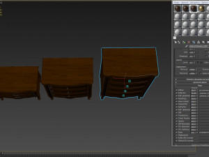 chest of drawersa03 3D Model