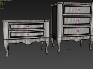 chest of drawersa03 3D Model