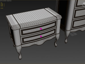 chest of drawersa03 3D Model