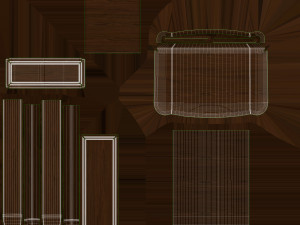 chest of drawersa03 3D Model