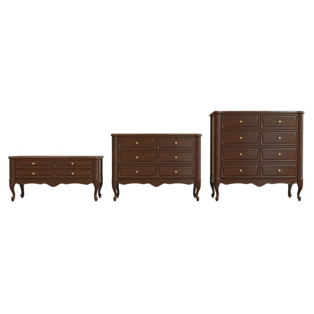 chest of drawers a 07 3Dモデル .c4d .max .obj .3ds .fbx .stl .blend 