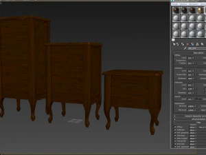 chest of drawersb01 3D Model