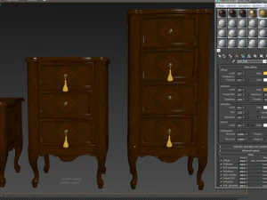 chest of drawersb01 3D Model