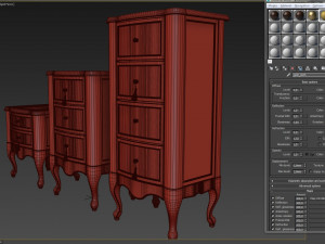 chest of drawersb01 Modèle 3D