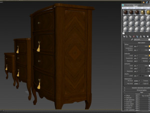 chest of drawersb04 3D Модель