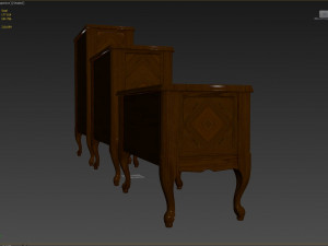 chest of drawersb04 3D Модель