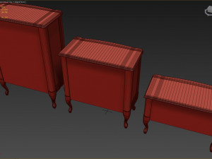 chest of drawersb04 3D Модель