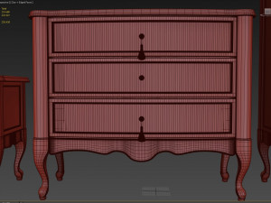 chest of drawersb06 Model 3D