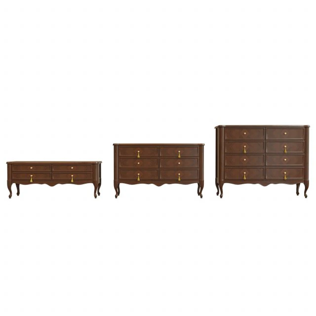 chest of drawers b 08 3D Model .c4d .max .obj .3ds .fbx .stl .blend 