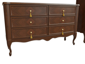 chest of drawers b 08 Modelo 3D