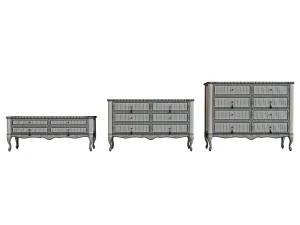 chest of drawers b 08 3D Model