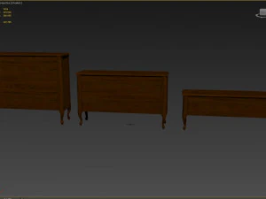chest of drawers b 08 3D Model