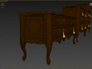 chest of drawers b 08 3D Model
